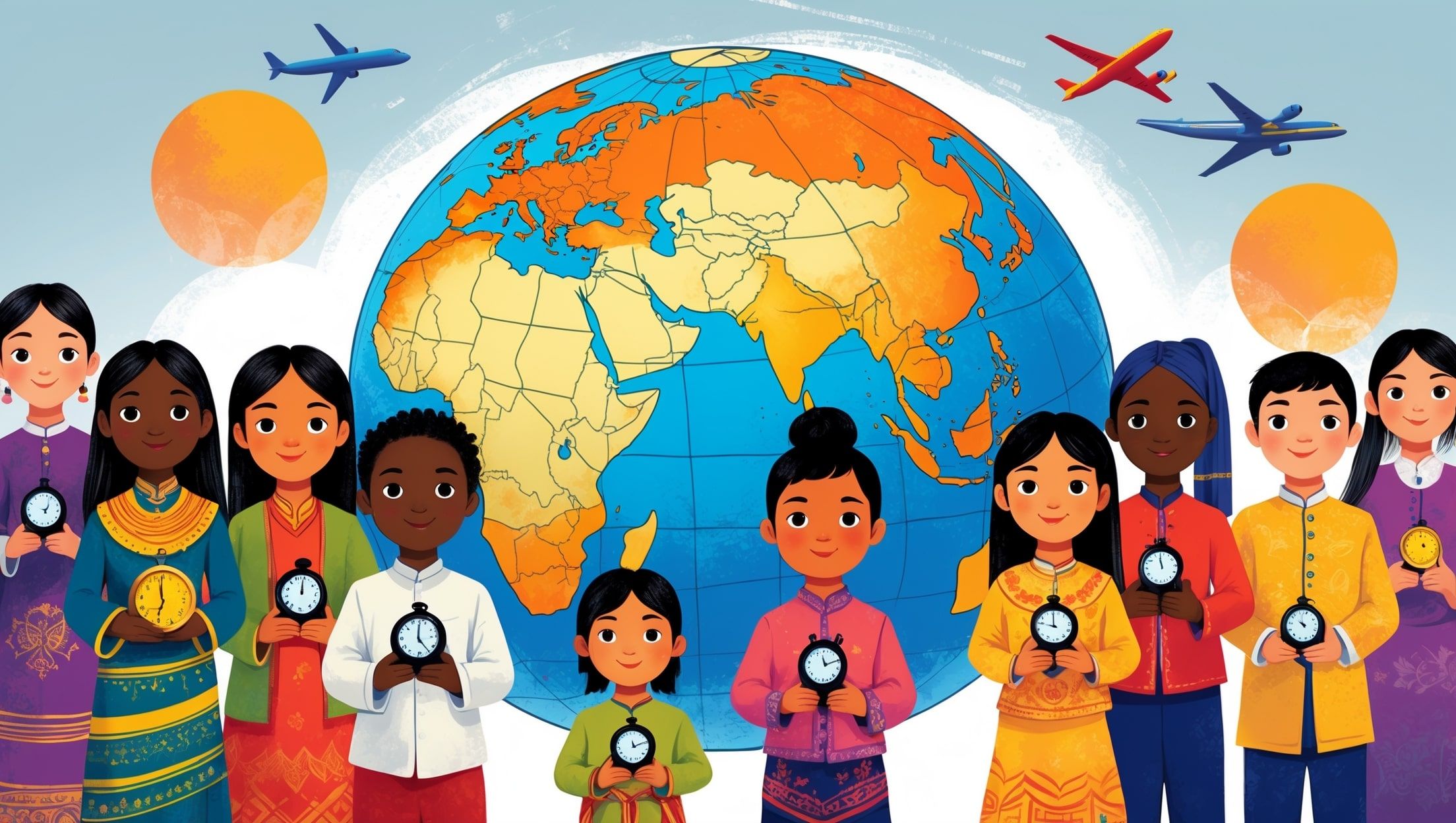 מה משמעויות אזורי הזמן באמת לנסיעות, ילדים ותרבות